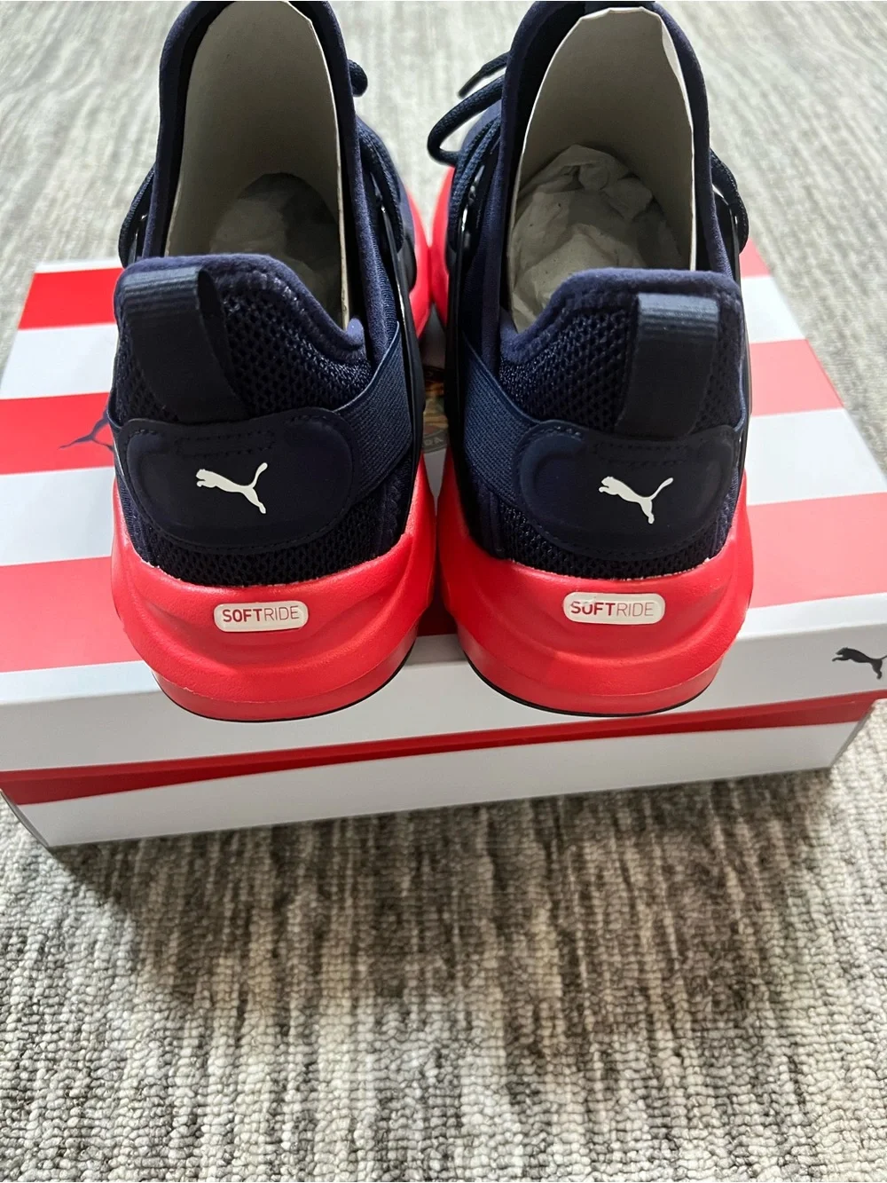 PUMA Mens Softride Enzo 5 Chivas Sneakers Shoes Casual Size 8.5 - Picture 9 of 11